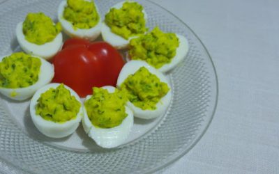 Angel Eggs — Healthy Deviled Eggs with Curcumall®