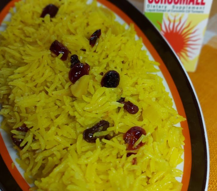 Easy Mediterranean Golden Rice